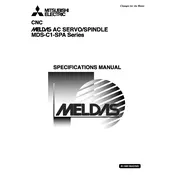 Mitsubishi MDS-C1-SPA Numerical Control manual cover