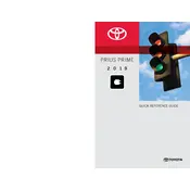 Toyota Prius Prime 2019 Hatchback manual cover