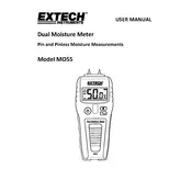 Flir Extech MO55 Meter manual cover