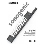 Yamaha SHS-500 Keyboard