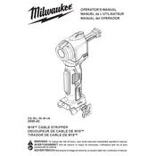 Milwaukee M18 2935-20 Stripper manual cover