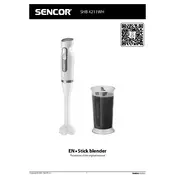 Sencor SHB 4211WH Blender manual cover