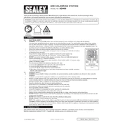 Sealey SD006 Soldering Station manual cover