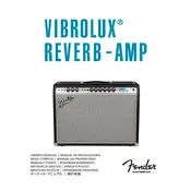 Fender 68 Custom Vibrolux Reverb 2275001000 110V 60Hz TW Amplifier manual cover