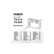 Olympus TG-805 manual cover