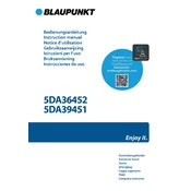 Blaupunkt 5DA36452 manual cover