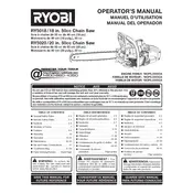 Ryobi RY5020 Chainsaw manual cover