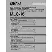 Yamaha MLC-16 Piano manual cover