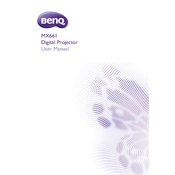 BenQ MX661 manual cover