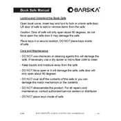 Barska AX11680 Safe manual cover