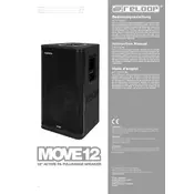 Reloop Move 12 Speaker manual cover