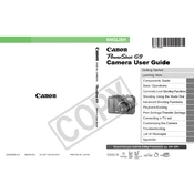 Canon PowerShot G9 manual cover