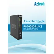 Aztech FG7008GR-AC Router manual cover