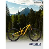 Trek 2023 FUEL EX Bicycle manual cover