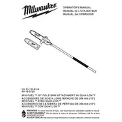 Milwaukee M18 Fuel 49-16-2720 Saw manual cover