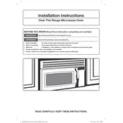 Samsung ME17R7021ES Microwave manual cover