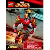 LEGO Iron Man 4529 Construction Set manual cover