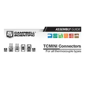 Campbell Scientific TCMINI Connector manual cover