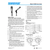 Shure 515SDX Microphone manual cover