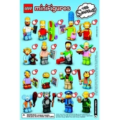 LEGO The Simpsons 71005 Construction Set manual cover