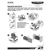 Xerox Phaser 6300 Repacking Instruction Printer manual cover