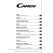 Candy FCP435X manual cover