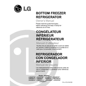 LG LBC22520SB Refrigerator manual cover