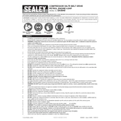 Sealey SA5040 Compressor manual cover