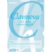 Yamaha Clavinova CLP-380 Piano