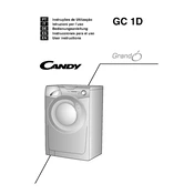 Candy GC 1071D2 1-S manual cover