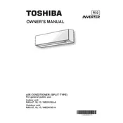 Toshiba RAS-07E2AVSG-A Air Conditioner manual cover