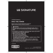 LG LUTD4919SN LUTD4919SN.BSTLLGA Range manual cover