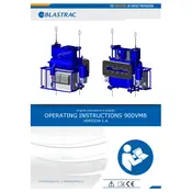 Blastrac 900VMB Blasting Machine manual cover