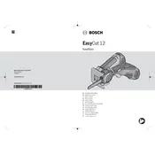 Bosch EasyCut 12 Saw manual cover