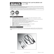 Sealey PP5 Voltmeter manual cover