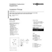 Viessmann Vitocell 100-H Storage Tank manual cover