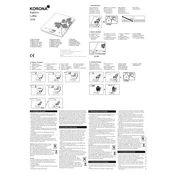 Korona 70211 Scale manual cover