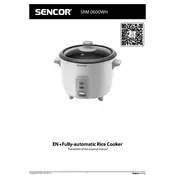 Sencor SRM 0600WH Rice Cooker manual cover