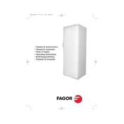 Fagor 1CFV-15E Refrigerator manual cover