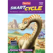 Fisher Price Mattel Smart Cycle Discover Dinosaurs L7909 Toy manual cover