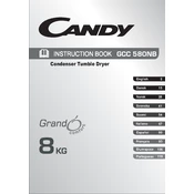 Candy GCC 580NB-S manual cover