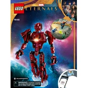 LEGO Eternals 76155 Construction Set manual cover