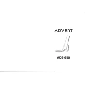 Advent ADE-650 manual cover