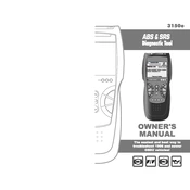 Innova 3150e ABS SRS CanOBD2 manual cover