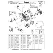 Poulan Pro P4018WTL Chainsaw manual cover