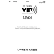 Toyota Solara TVIP V3 RS3200 1999 Coupe manual cover