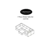 Crosley CO7181-WB Chair manual cover