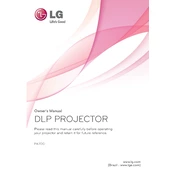 LG PA70G PA70G.AUS Projector manual cover