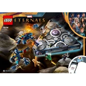 LEGO Eternals 76156 Construction Set manual cover