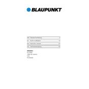 Blaupunkt 5RH84351 manual cover